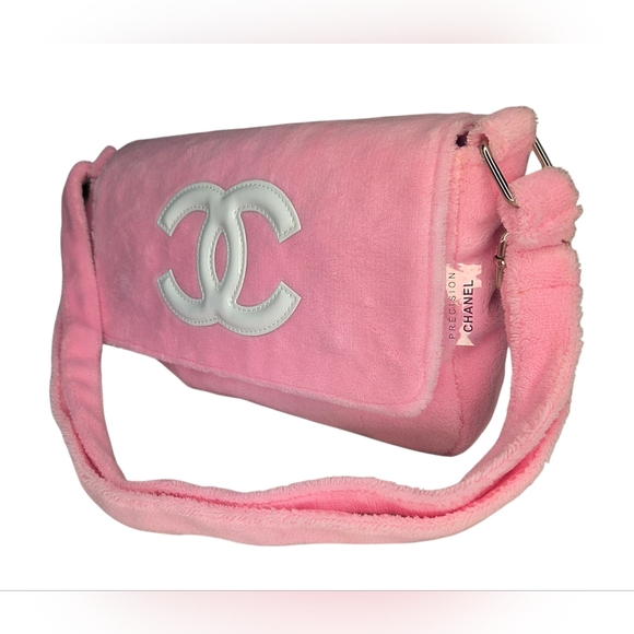 CHANEL Precision VIP Bag in Pink Fleece Crossbody/Shoulder Bag - Picture 2 of 5